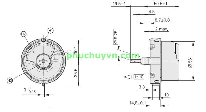 ECN EQN 1300 series dim logo