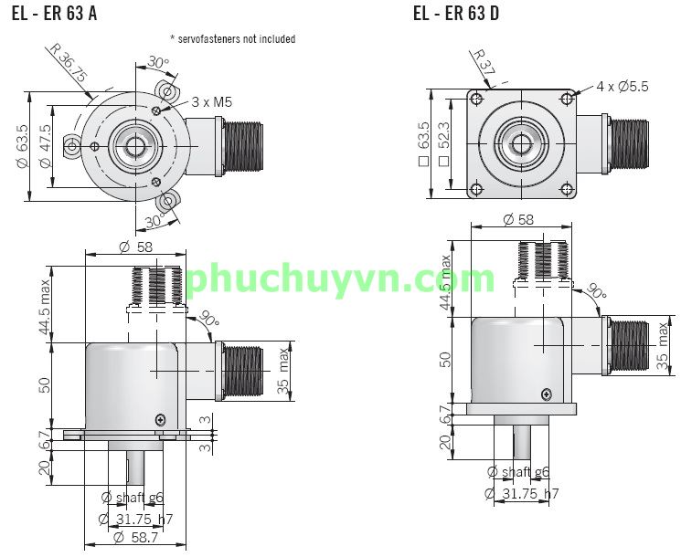 EL ER63 dim logo